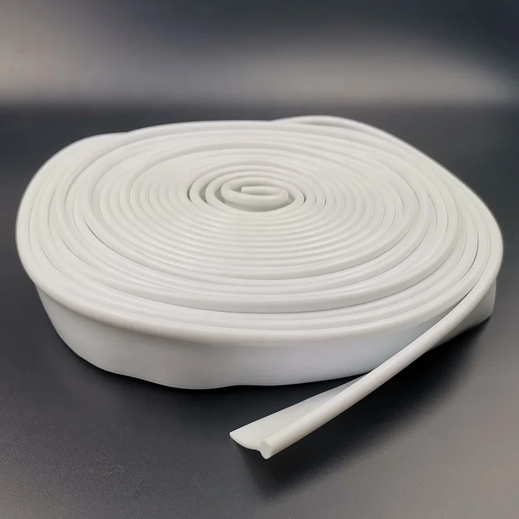 12M White PVC Caravan Awning Kit Rail Protector Strip - Universal Keder 12 Metre