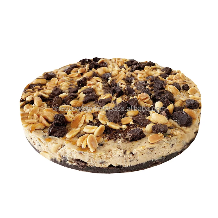 Лучшее качество, карамельный арахис, замороженный десерт, «чизер», для продажи от производителя, оптовая продажа замороженных сырных тортов