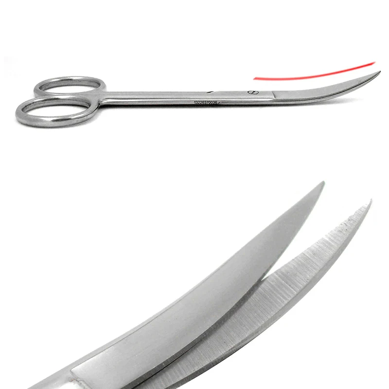 Medical Supplies Custom LOGO Surgical Instruments Crown Scissors Orthodontics Surgical Stainless Steel Instruments