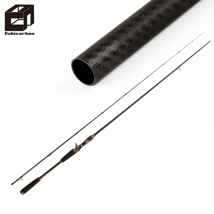Oem Удочка высокопрочная легкая трубка из углеродного волокна для удочки