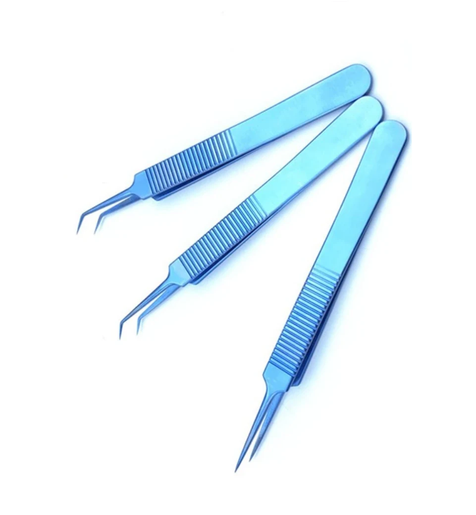 Hot Sale Premium Quality Set of 03 Hair Transplant Forceps Hair Transplant Implanter Hair Transplant Tweezer Titanium.