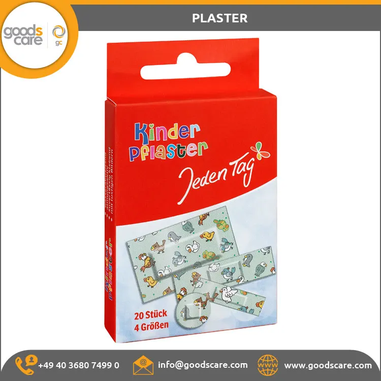 Contract Manufacturing High Quality Hot Selling Medical Plaster Made in Germany