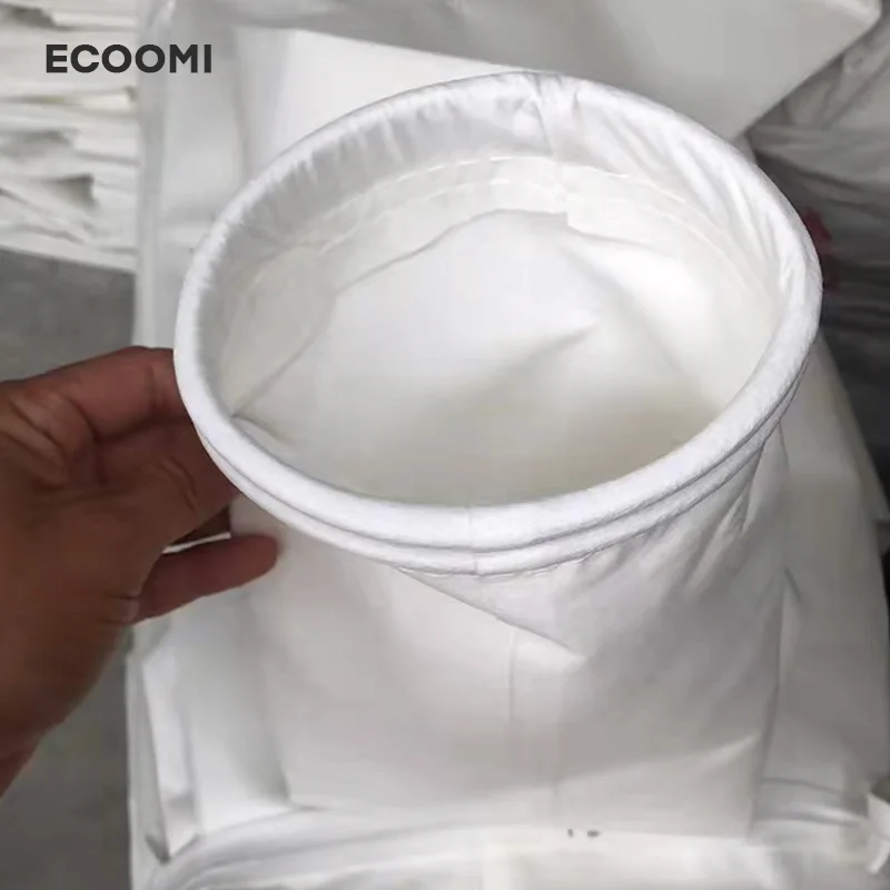 Top Load Double Beaded Snap Band Polyester PE Felt Filter Bag for USAIR Pulse Jet Baghouse