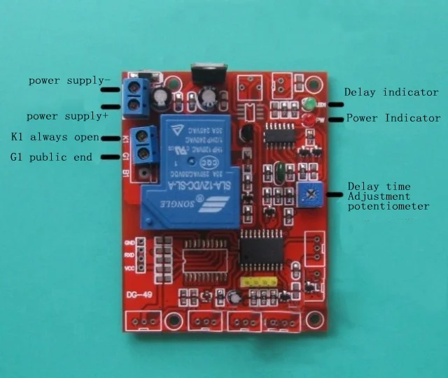Taidacent 12V датчик вибрации сигнализация Регулируемая чувствительность сенсор + реле вибрации переключатель выреза Автомобильная сигнализация датчик вибрации