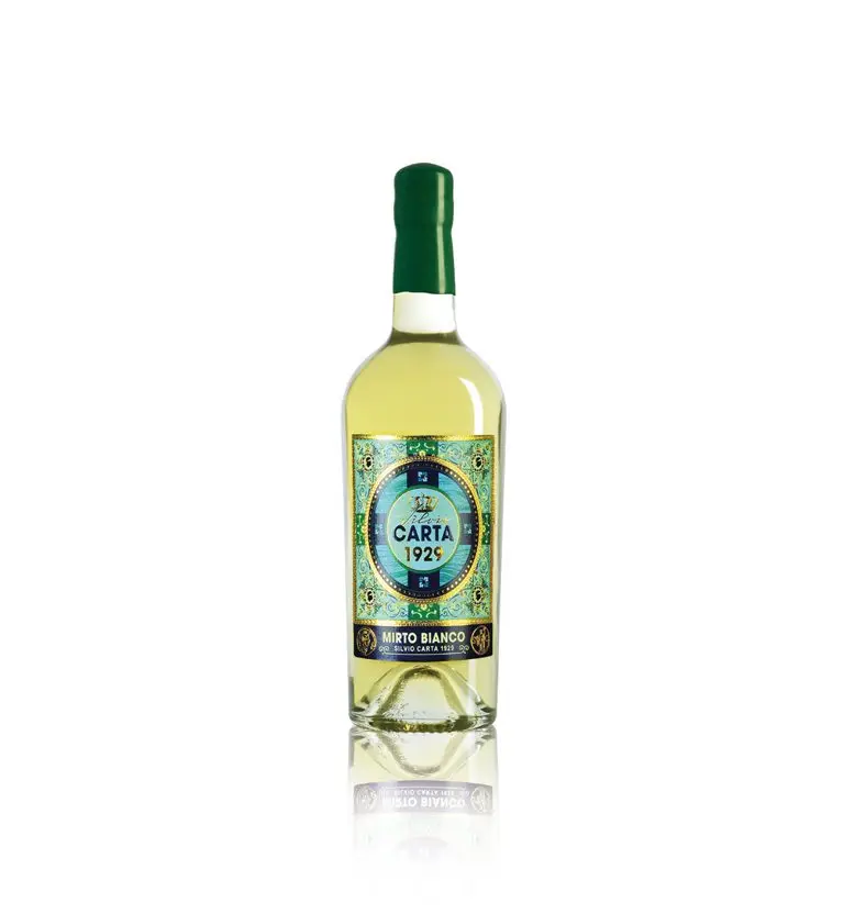 
Best Italian Myrtle White Liquor - Mirto Bianco 1929 - 70 Cl - Liqueur 