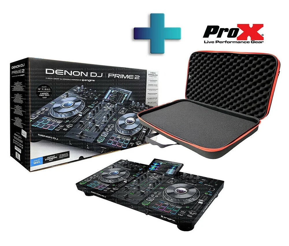 Top Sale Denon DJ Prime 2 Standalone 2-Deck Smart DJ Console