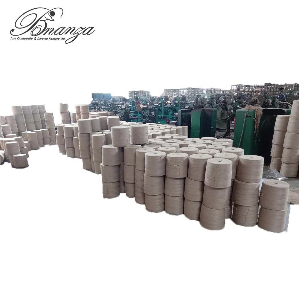 Mesta 100% Bright White Jute Yarn 9Lbs and 3Ply Product