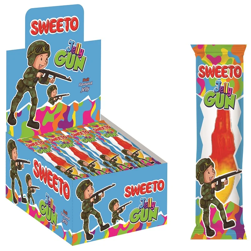 Sweeto длинный язык 30 г Халяль Желе Жевательные Зубы