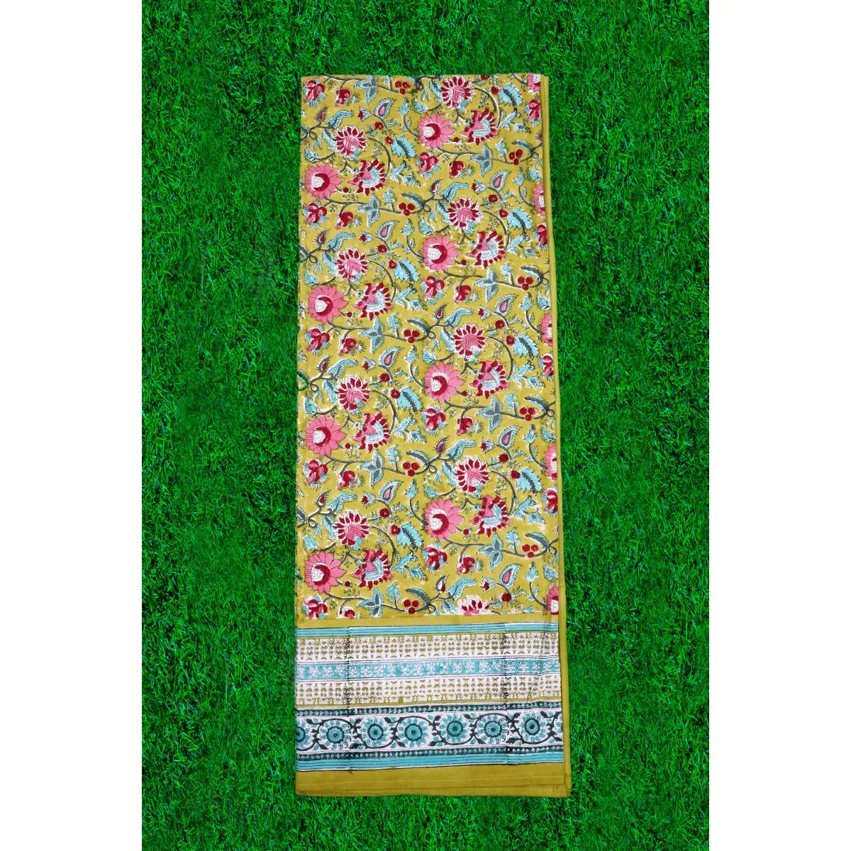 Indian hand block print table cover wholesale manufacturer of table linens wedding table cloth