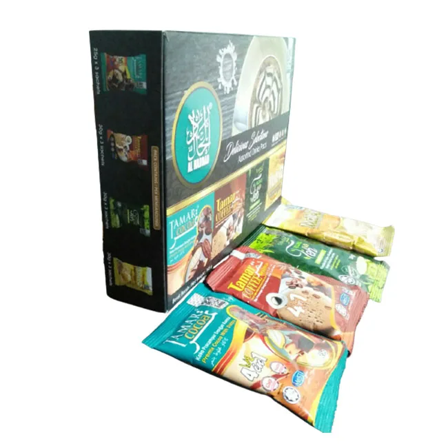 Al Haddad Assorted Drinks Pack Variety Choice - Cocoa, Tea, Coffee