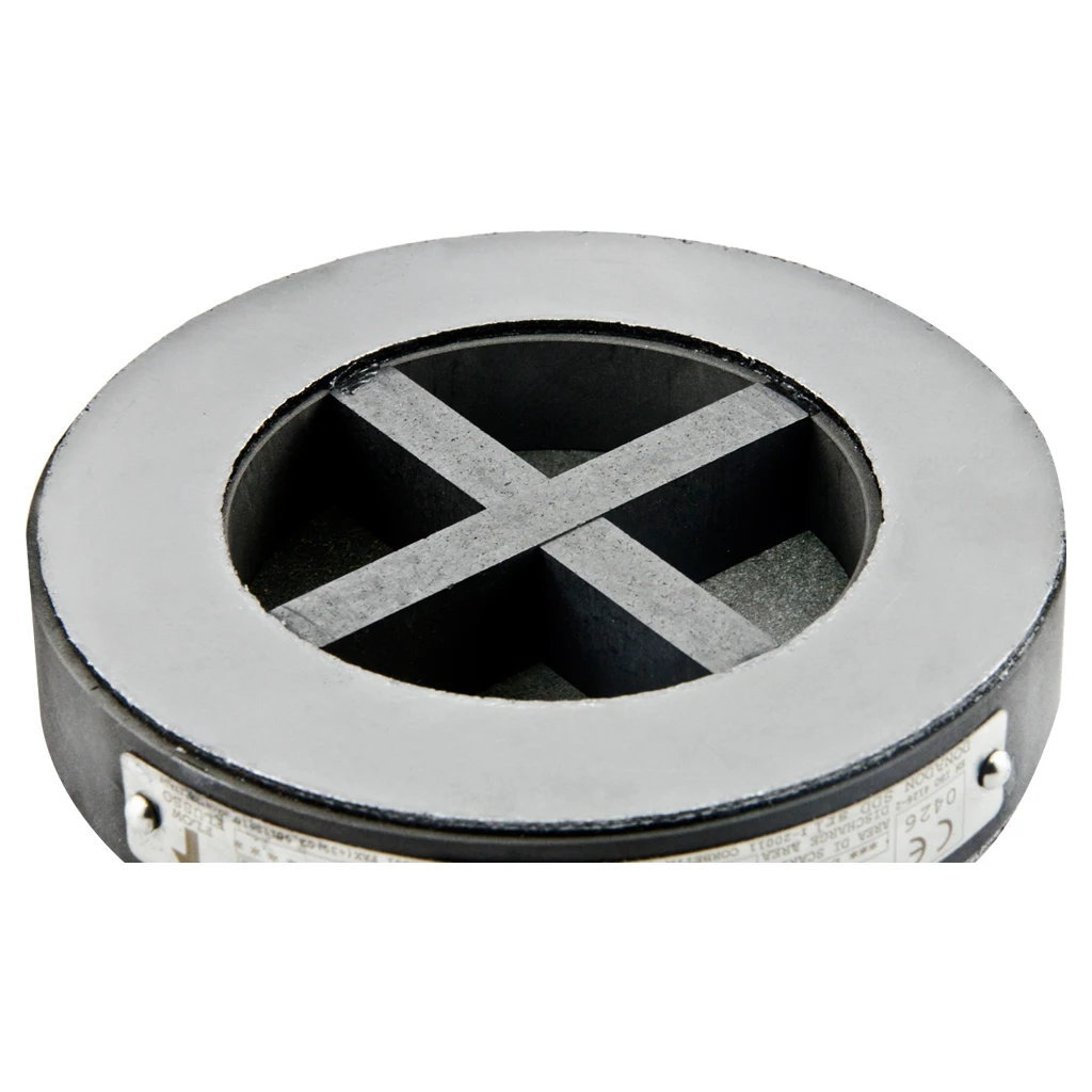 G-GM TYPE - Phenolic resin-impregnated GRAPHITE RUPTURE DISC for Aggressive Medium (Overpressure protection).