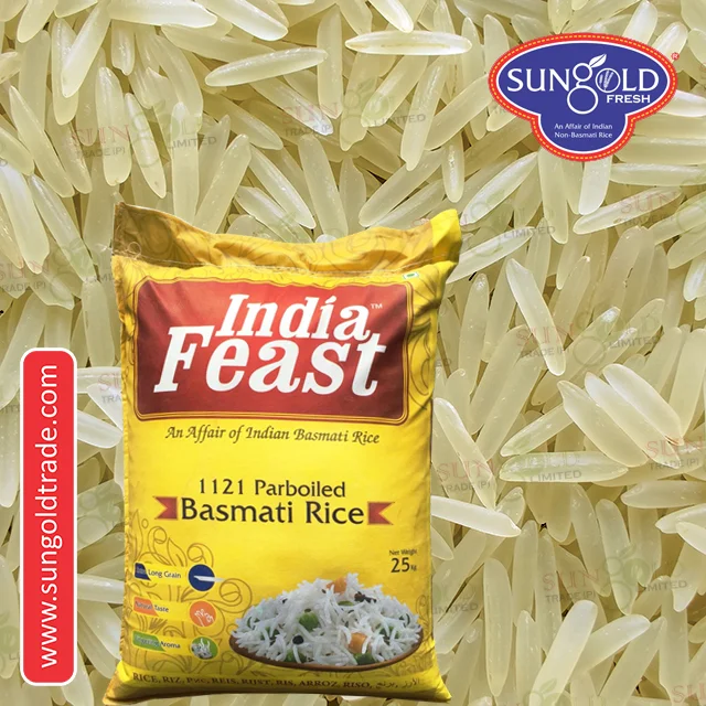 1121 Sella Basmati Rice in 25kg Bag