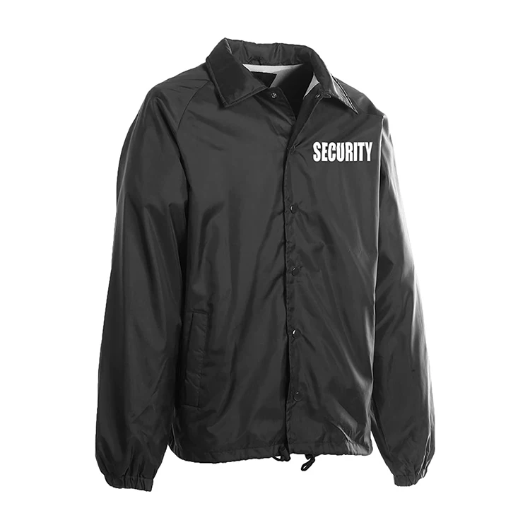 Wholesale price men Security Jacket Safety Security Workwear custom design High Visibility Security Jacket