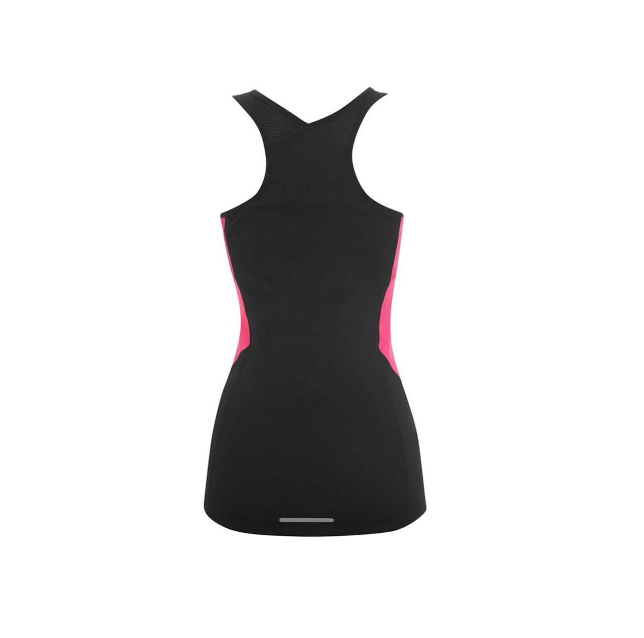 Майка женская облегающая с принтом логотипа на заказ однотонная Спортивная майка из полиэстера для бодибилдинга и фитнеса оптовая продажа