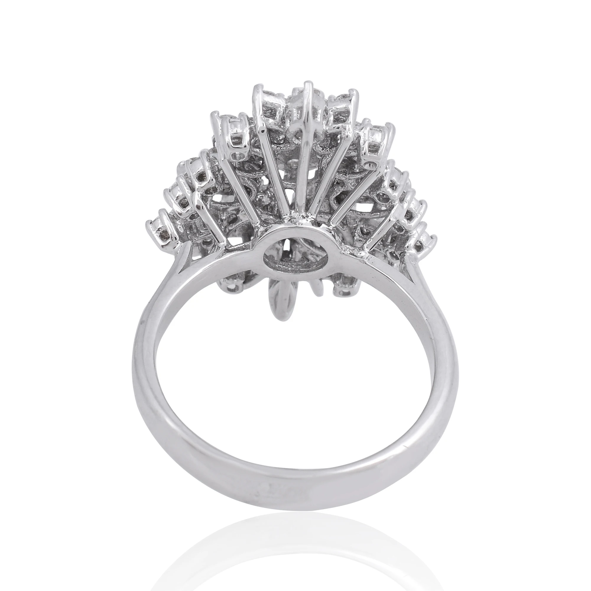  Бриллиантом кольцо твердого 10k Золотое HI-SI алмаз Топ ручной изготовления ювелирных изделий Сделано в Китае