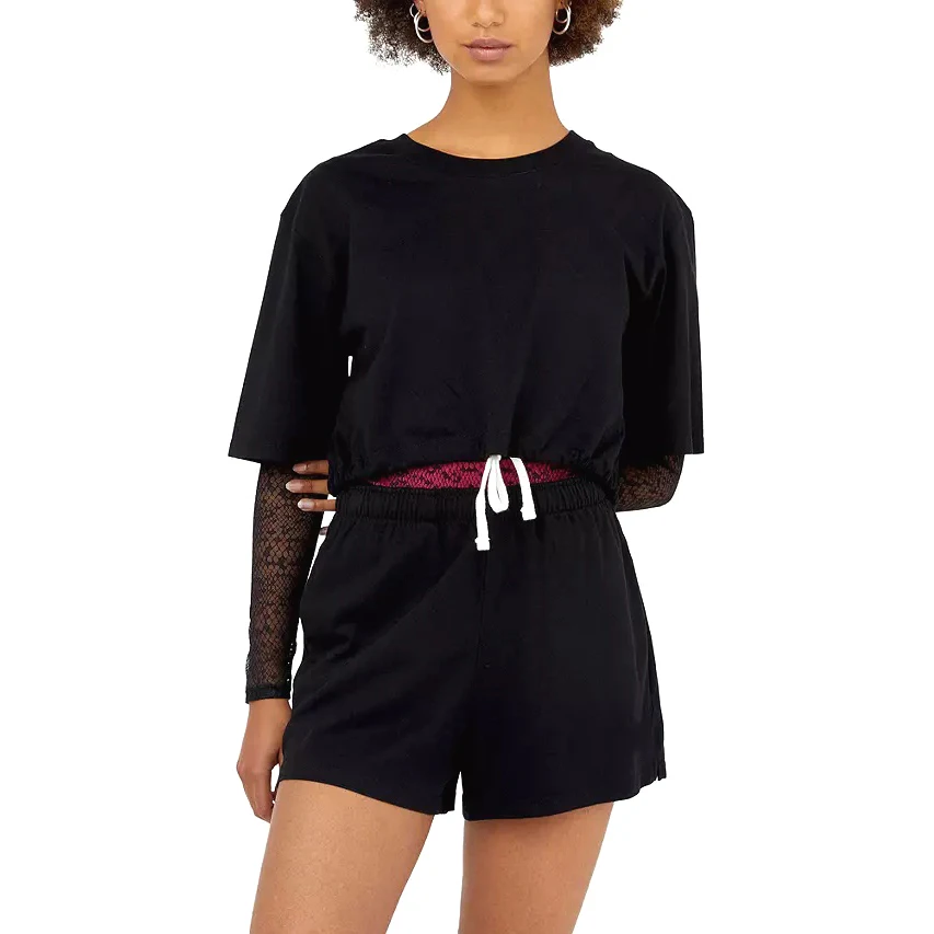 
Two Piece Shorts Set Summer Casual Tight Women Shorts Set 