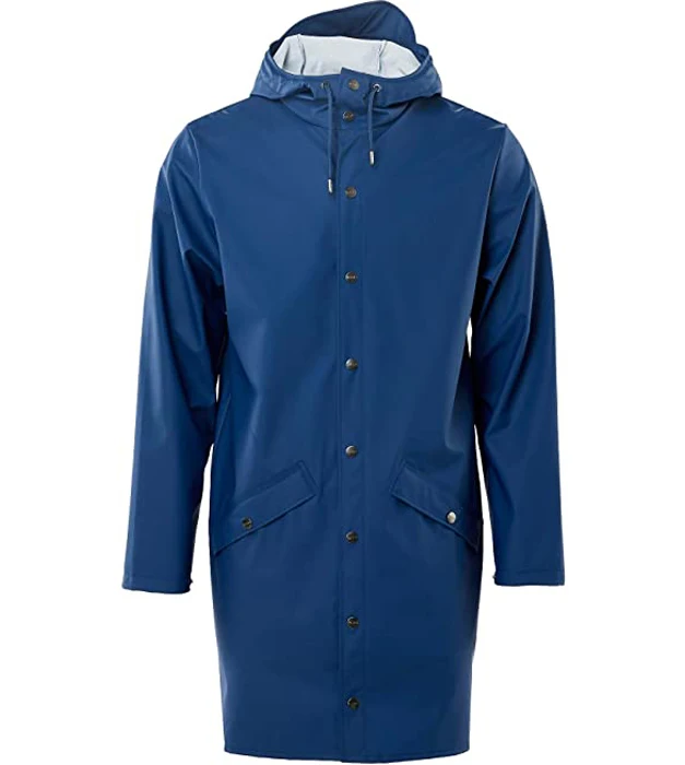 Waterproof Raincoat Rain Jackets and Raincoats Nylon Long Rain Jacket Black Adult Waterproof Long Raincoat