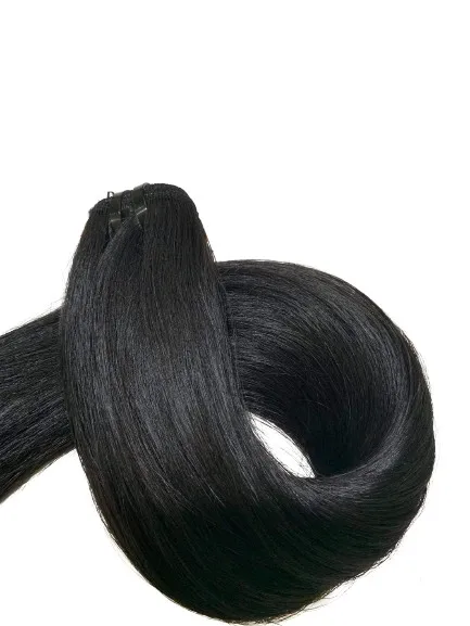 Оптовая продажа высококачественные вьетнамские человеческие волосы для наращивания волнистые натуральные