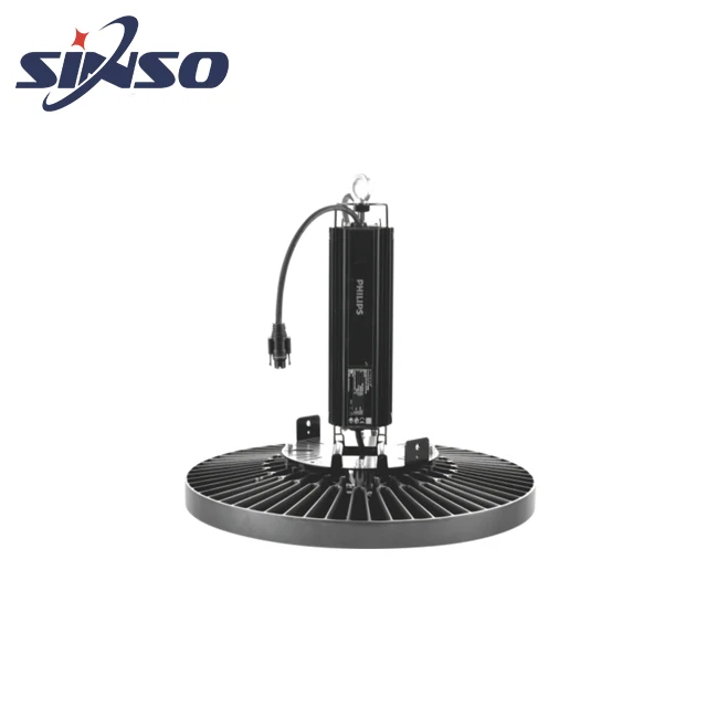 Warehouse Industrial 60 90 120 Degree Reflector 100W 150W 180W 220W UFO Led High Bay Light Aluminum Tempered Glass 70 3 Years