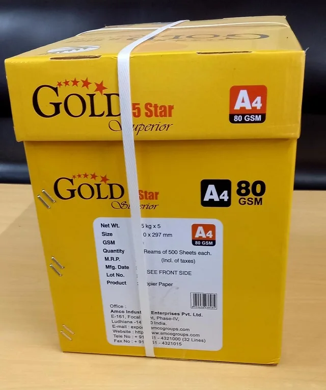 Копировальная бумага A4 500 80 г/м2 офсетная для письма и печати офисная копировальная листов