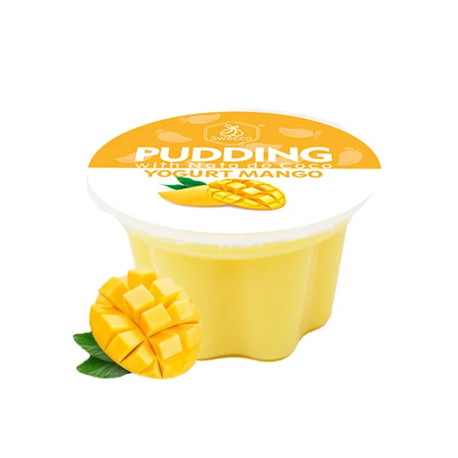 Premium Quality Dairy Yogurt Mango Fruit Pudding No Artificial Sweeteners Added Full Of Mango Flavor & Melt-in-the-mouth