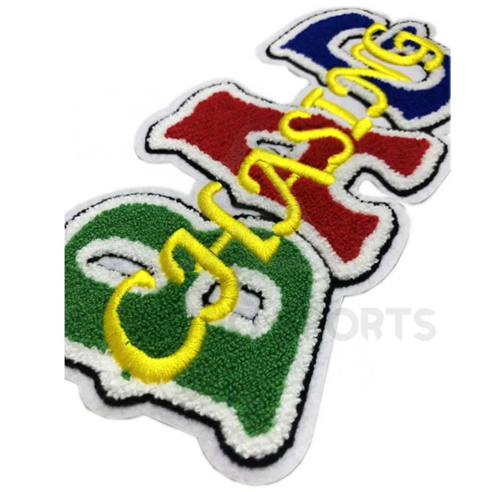 Wholesale manufacturer heat embossed patch jeans leather label