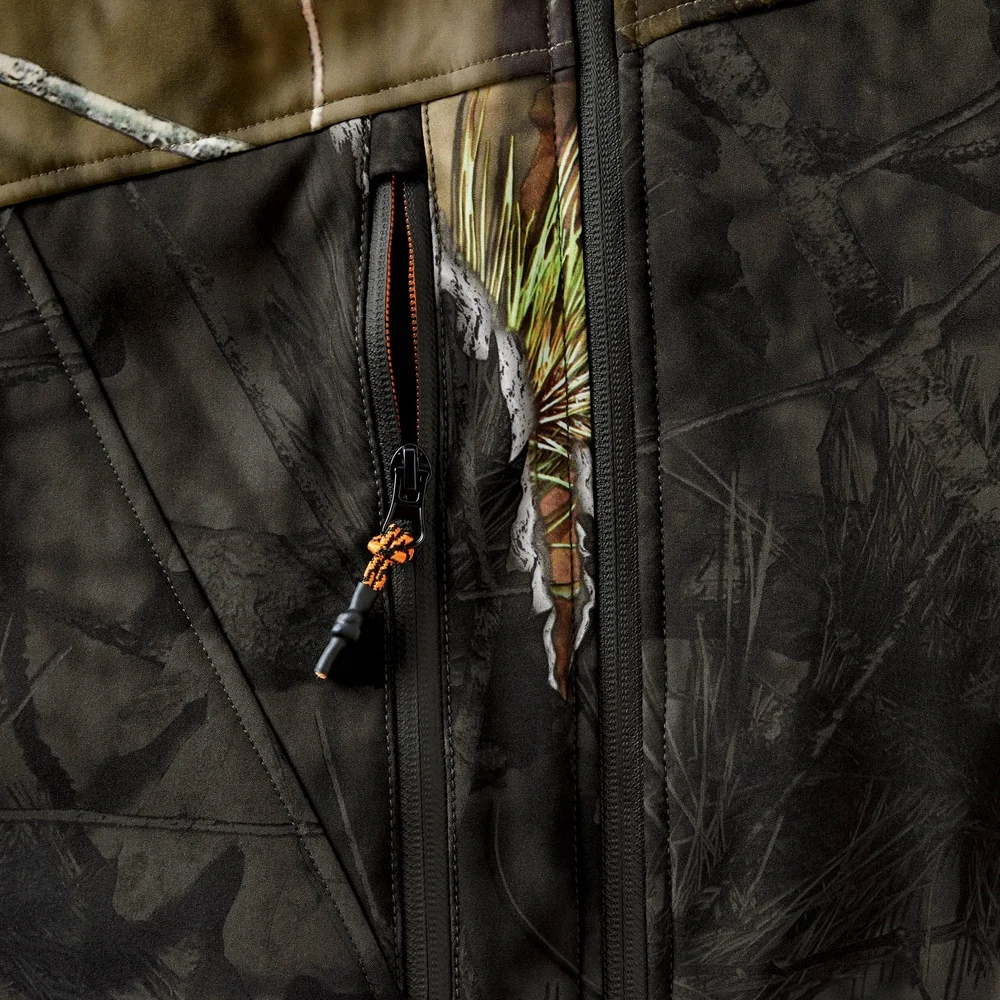 Adults water resistant hunting camo jacket camouflage clothes for hunter design for USA