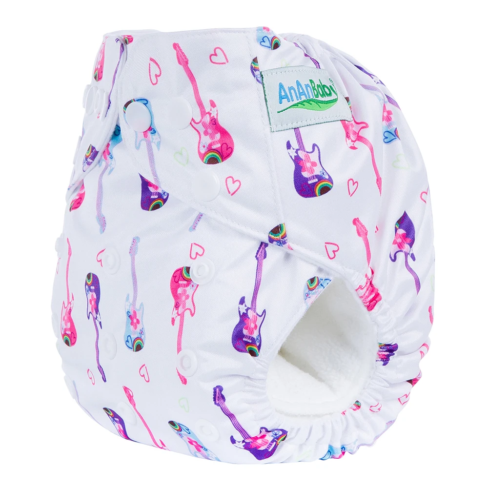 
AnAnBaby Skin Friendly Baby Washable Diapers Competitive With Inserts 