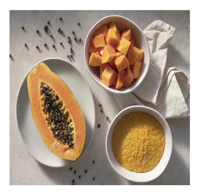  Богатый питательными веществами-содержит антиоксиданты в сушеном порошке папайи-уменьшает старение для женщин