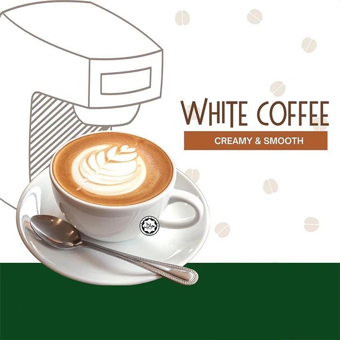 Высококачественный мгновенный кофе Richco белый в порошке вкусный 3 1 Халяль (12x30 г)