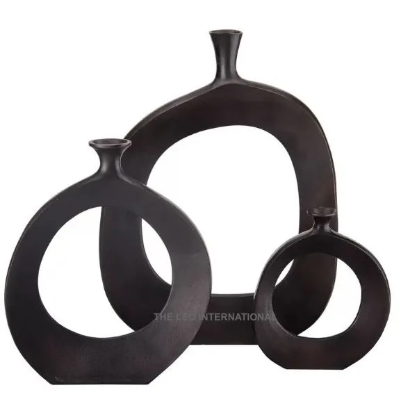 Planter Aluminum Metal Elegant Garden Pot Plant Outdoor Flower Modern Style Durable Sleek Living Bed Room 8x8x14 Inch