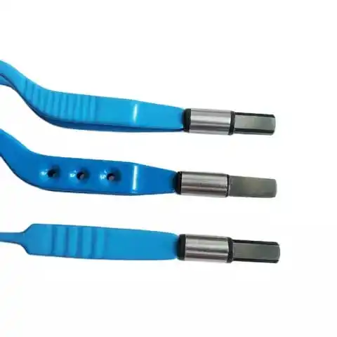 electrosurgical medical bayonet bipolar forceps surgical instruments