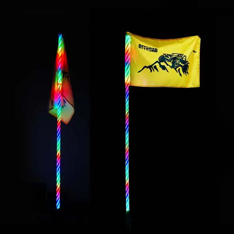 5150 Whips LED Whips 4 ft LED Wireless Remote