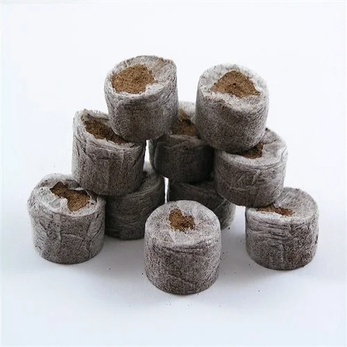 Торфяные шарики для прорастания семян кокосового торфа-торфяные поддерживающие саженцы