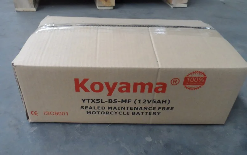 YTX7A-BS 12V 6Ah Motorcycle battery
