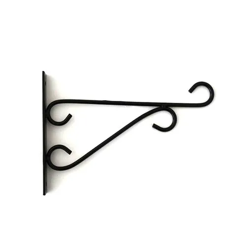 Hot Sale TOP ASIAN Series Outdoor Patio Garden Ornamental Powder coated Metal Hanging Bracket