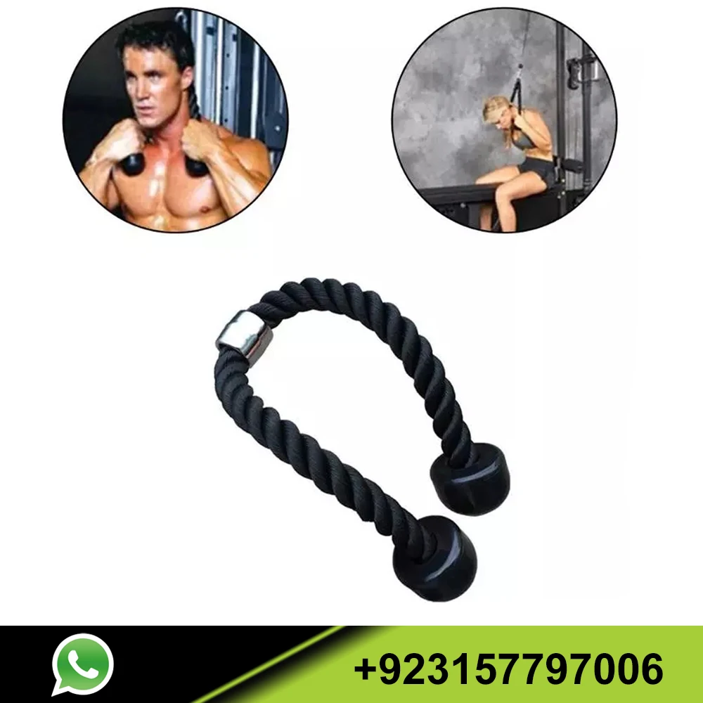 Упражнений в тренажерном зале Трицепс веревка для тяжелой атлетики прочной нейлоновой веревки с резиновым заказной домашний PK фитнес упражнений на высоком