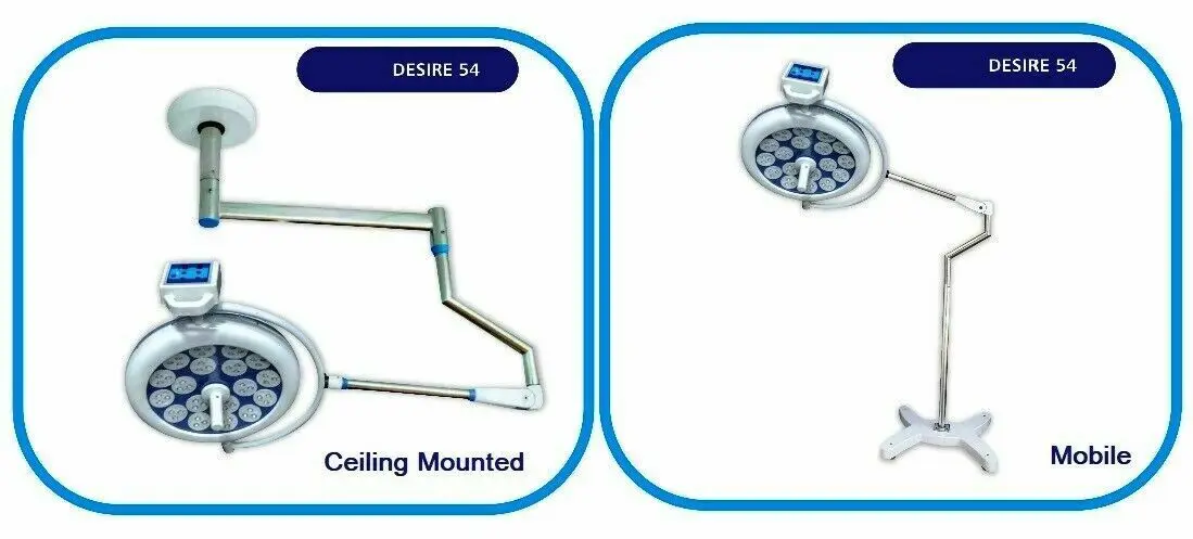 SHIPPING FREE Examination Desire 54 Surgical Operating Lamp Operation Theater LED OT Light Qkl