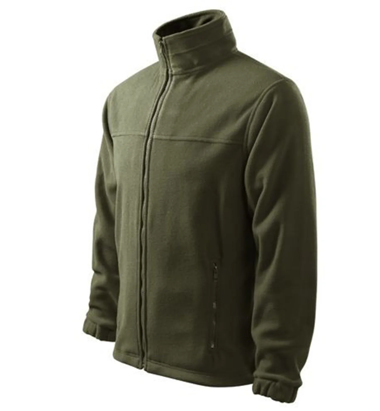 Мужская Флисовая куртка на молнии теплая зимняя повседневная из флиса с длинным рукавом для взрослых флисовая воротником-стойкой заказ