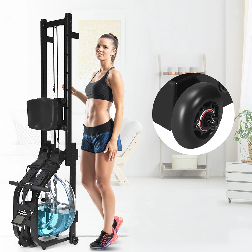 Professional Metal Dual-Track Healthy Indoor  Gym Equipment For Fitness Rowing Machine Water