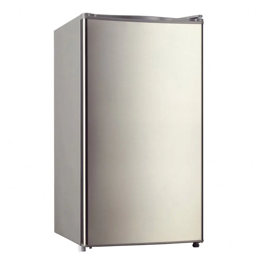 91L Factory Direct Supply Home Use Defrost Type Single Door Mini Fridge With Freezer Box