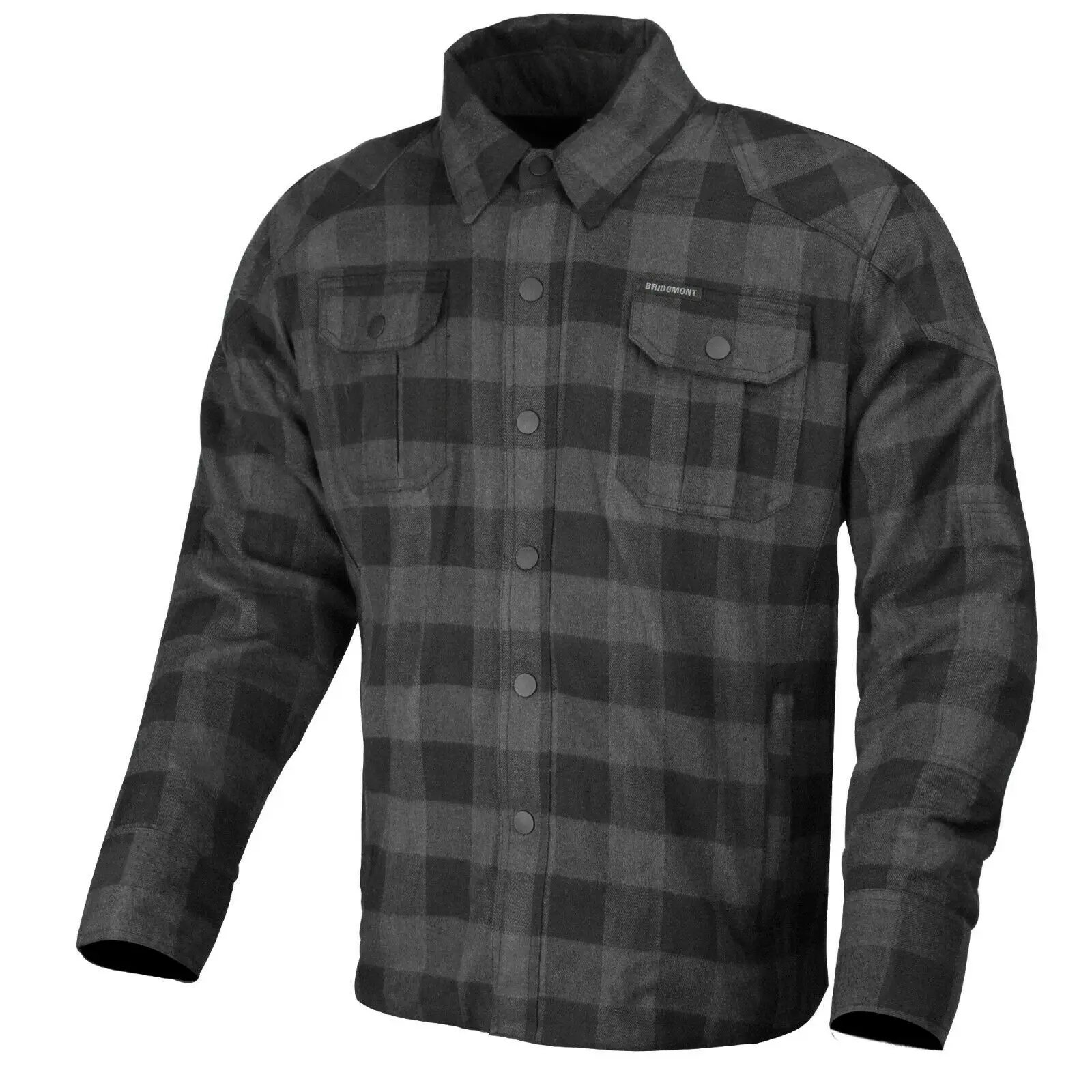 Мужская мотоциклетная рубашка Lumberjack усиленная, Сделано с CE Armour