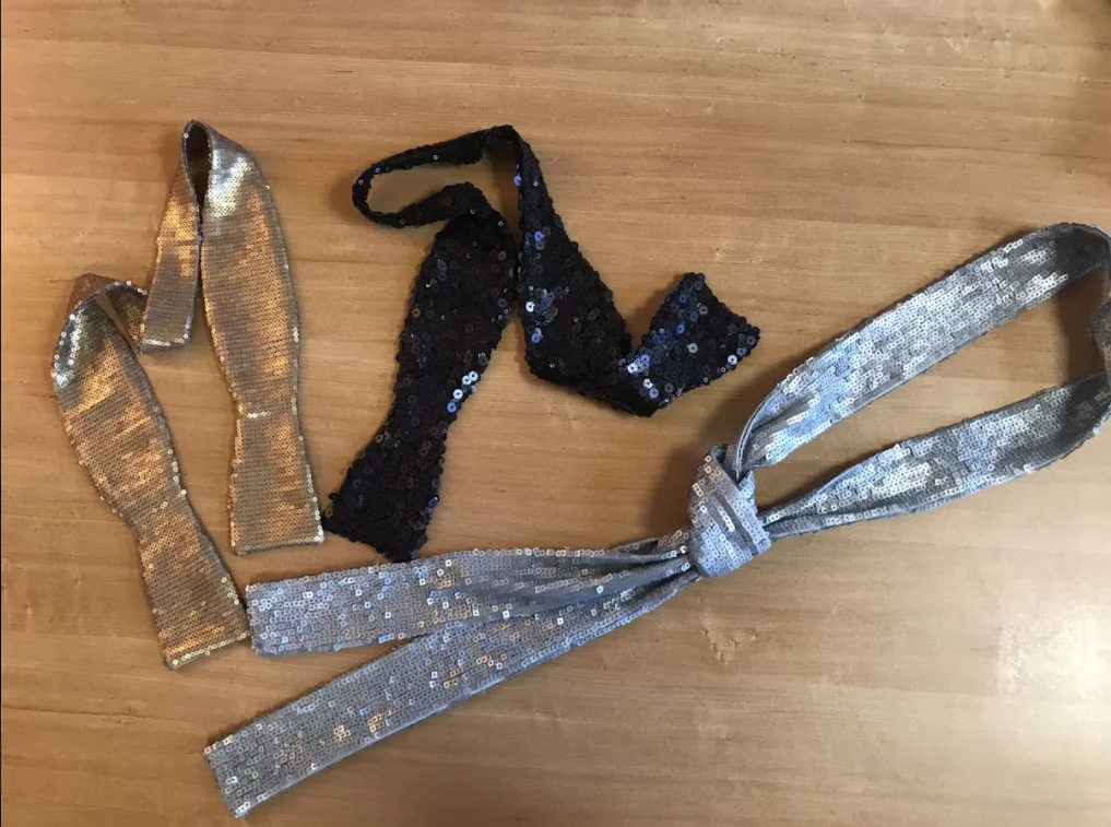 YANSI FUGEL | Женские костюмы и смокинг Tilda галстук с блестками