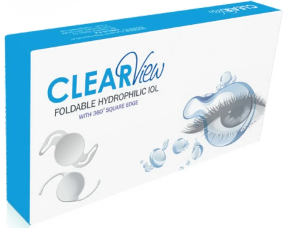  Квадратные края 360-12 5 мм-6 мм-внутриглазные линзы IOL для оптоталемных растворов гидрофильные складные экспортное качество индийский поставщик