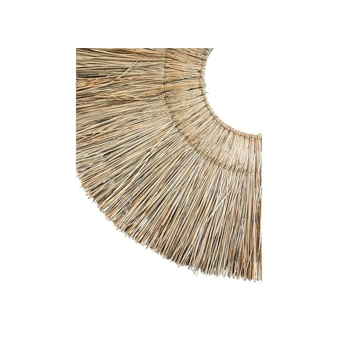 Best deal wholesale modern seagrass round framed mirror decorative seagrass mirrors from bali