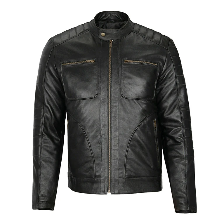 Leather Collar coat Pilot Hot sale of leather Jacket