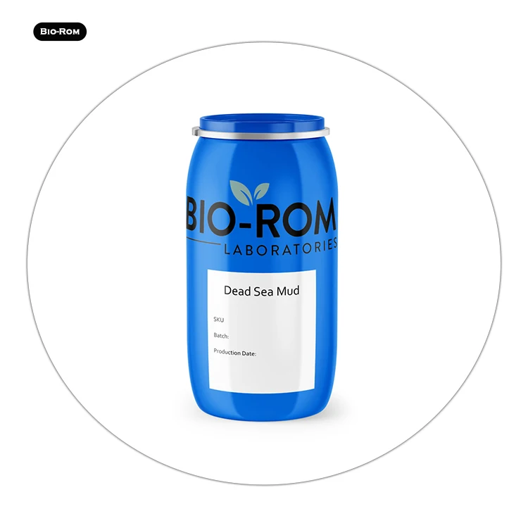 Custom OEM Brand Organic Pure Dead Sea Black Mud for Body Usage from Israel for World Wide Purchase