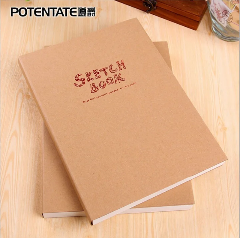 Potentate 100g Art Sketch paper drawing Book sketchbook pad for size A4 A5 120sheets/book