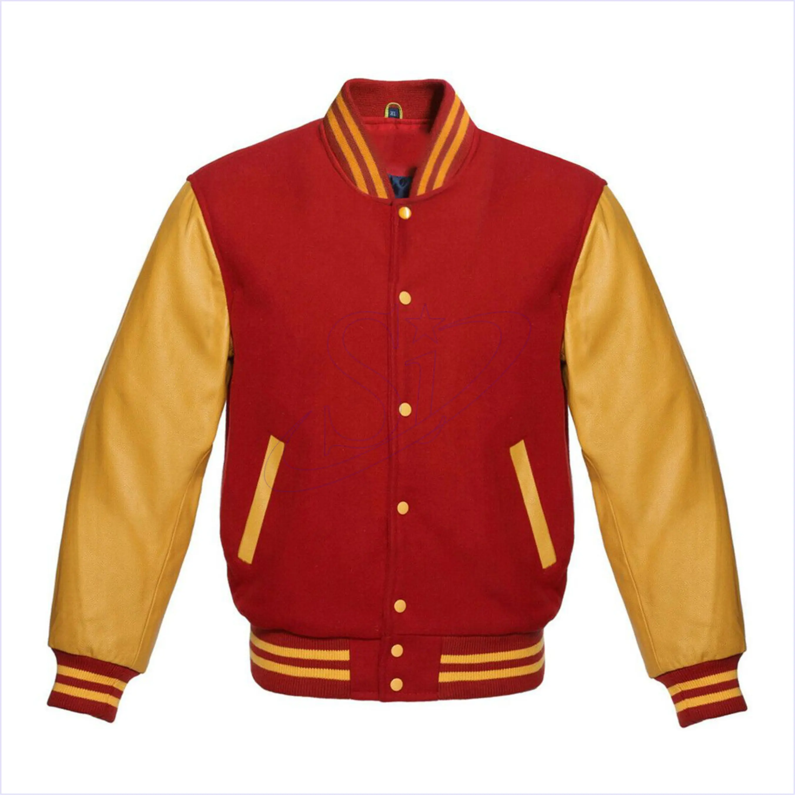 Мужская и женская куртка из натуральной кожи с рукавами карманами