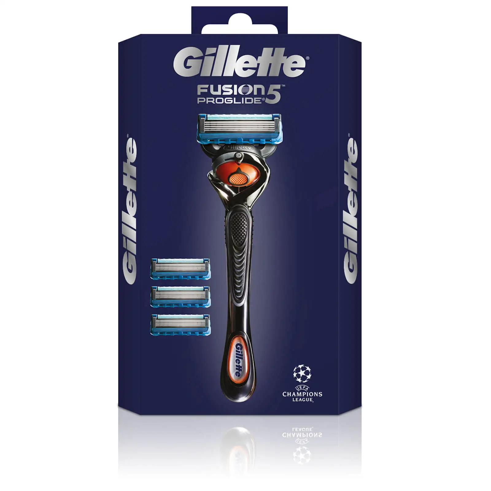  Лезвия для бритвы Gillette Fusion 5 Mach 3 (4 шт. в упаковке) Оригинальные